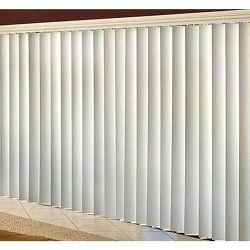 Photo 3 of 3 - White Vertical Blinds for Windows - 100% PVC Waterproof, Easy to Clean, Light Filtering, Modern Style Window Blinds for Home, Office, Kitchen, Bathroom (Customizable Sizes Available) | Euro Home
